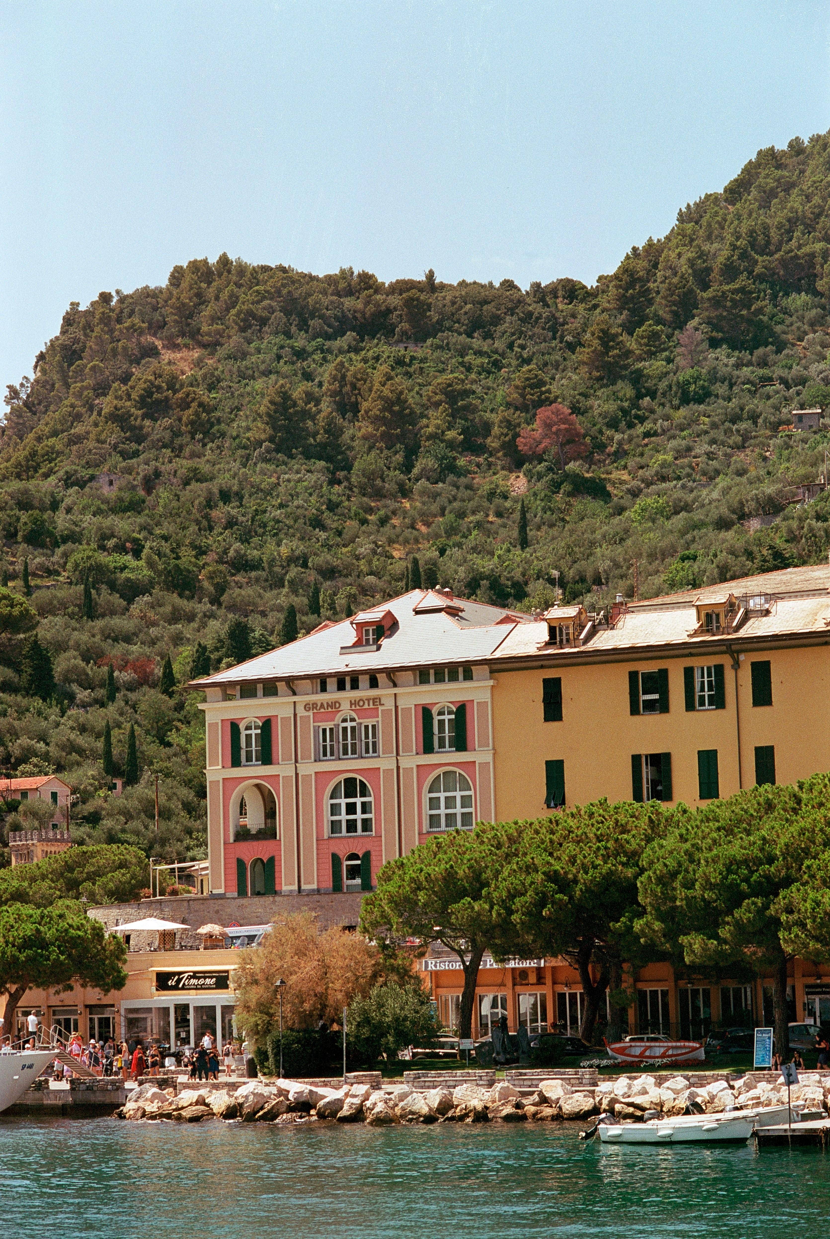 Colorful Italian coastal town